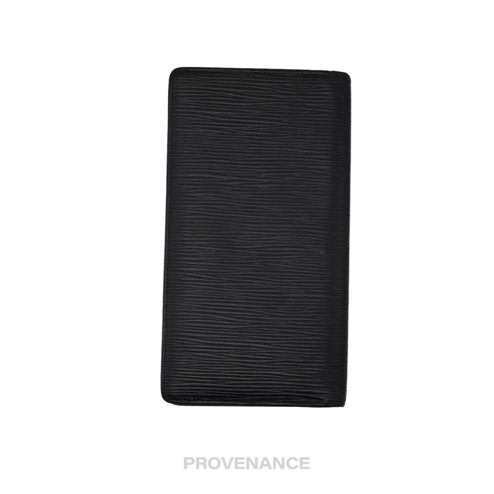 🔴 Louis Vuitton Long Wallet in Black Epi Noir Leather - Picture 7 of 9